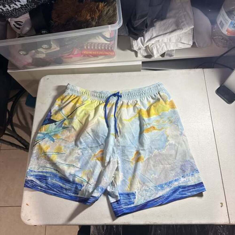Guy Harvey Men's Graphic Fish Print Board Surf Swim Trunks Shorts Size XL